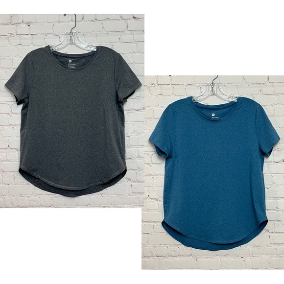 TWO All in Motion Activewear Short Sleeve Tops - Picture 1 of 13